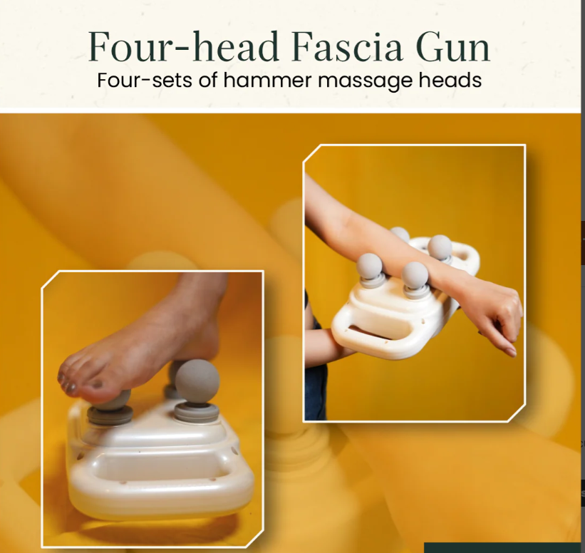 Plufy Four-head Fascia Gun