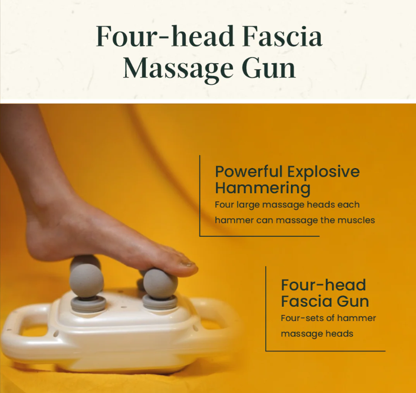 Plufy Four-head Fascia Gun